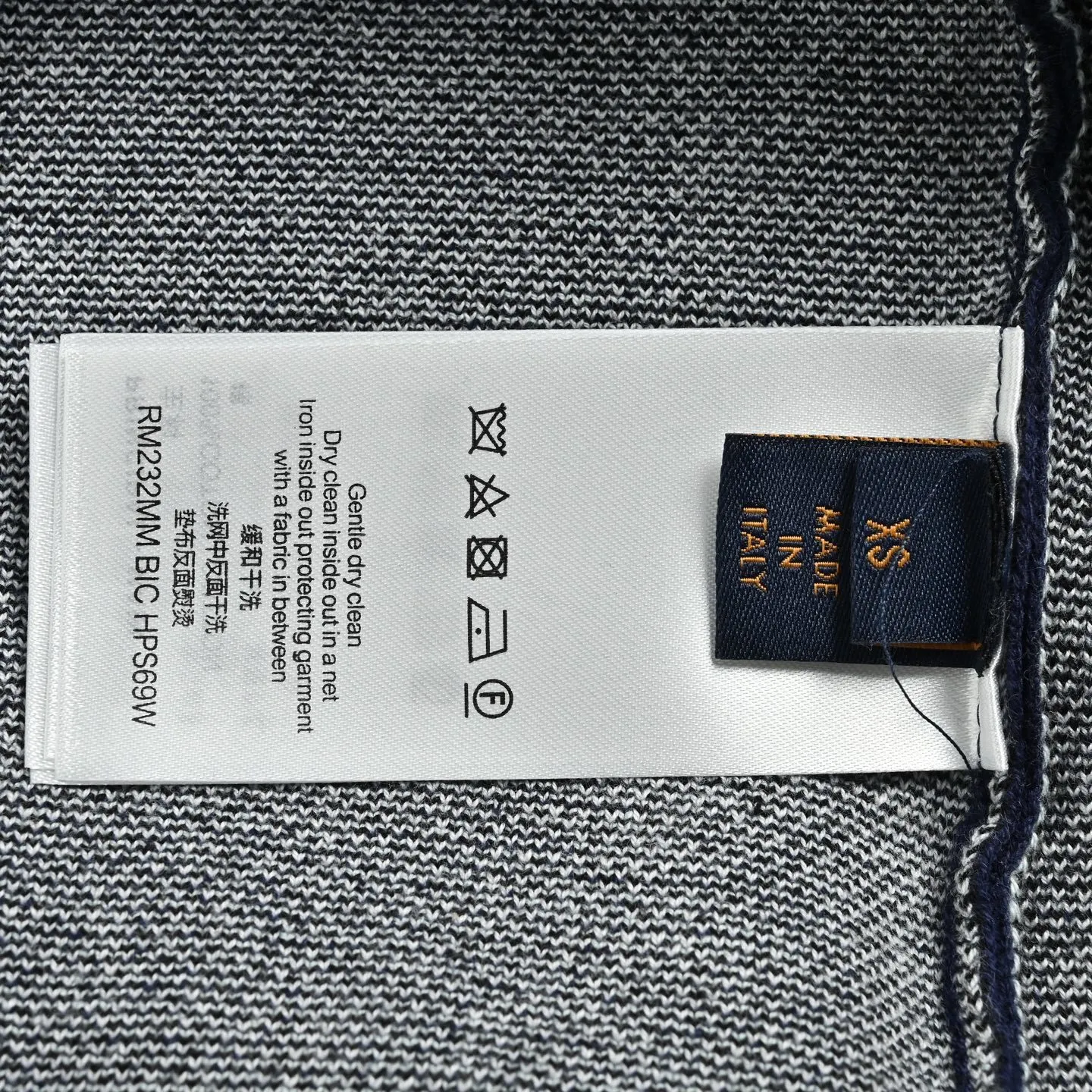 Louis Vuitton/Louis Vuitton Year of the Horse intarsia colorblock jacquard knitted short sleeves
